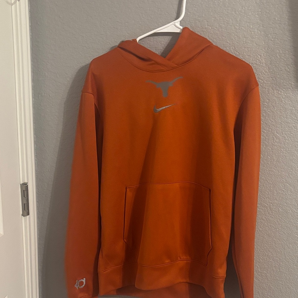 Nike Orange Texas Longhorns Hooded Sweatshirt Kevin Durant